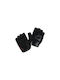 Radvik Halber Finger Fahrradhandschuhe Erwachsene Schwarz