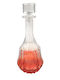 Domumart Cristal Carafă de Servire 31buc cu Dop Roz 1000ml 1buc