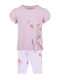 Lapin Kinder Set mit Leggings Sommer 2Stück Rosa