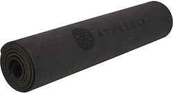 Athlecia Fitnessmatte Yoga/Pilates Schwarz (173x61x0.6cm)