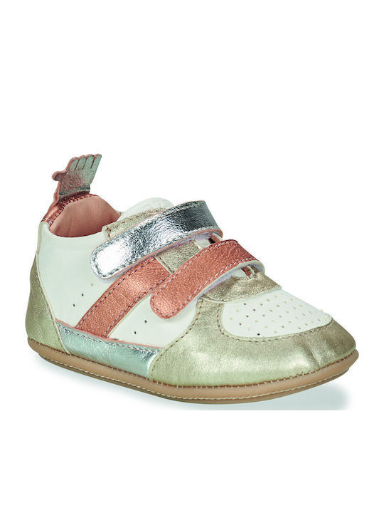 Easy Peasy Βρεφικά Sneakers Αγκαλιάς Χρυσά My P...