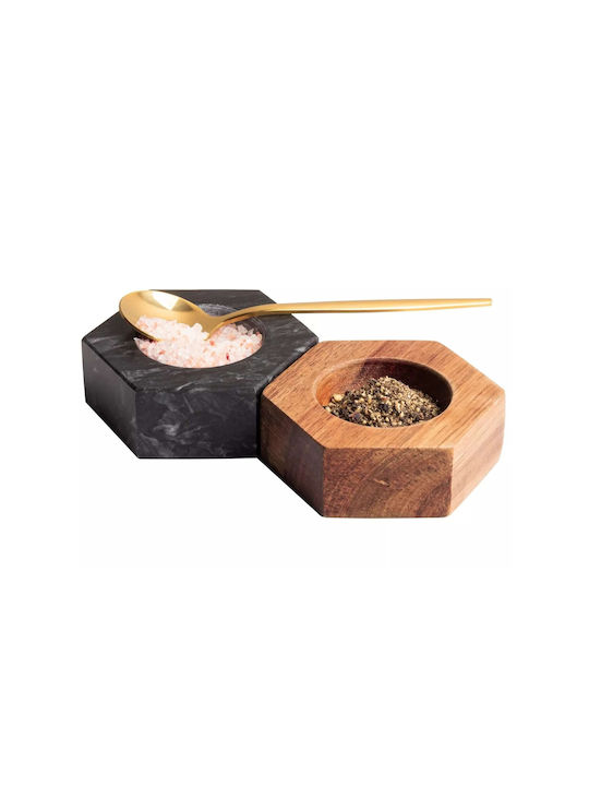 Design Is This Salt and Pepper Set Wooden 3pcs