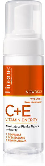 Lirene C+E Vitamin Energy Αφρός Αφαίρεσης Μακιγιάζ Προσώπου για Ακνεϊκές Επιδερμίδες 150ml