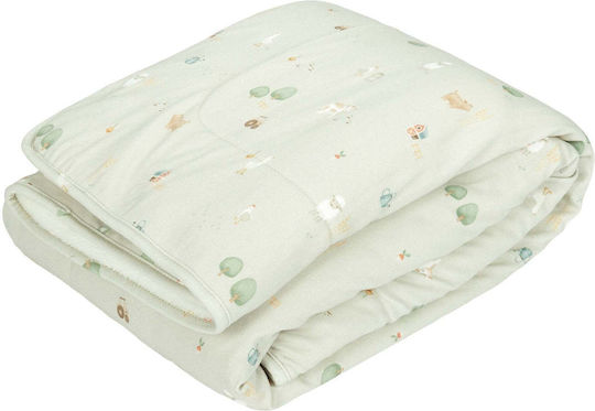Little Dutch Pătură Pepinieră Swaddling Pături Little Farm 100x70 cm