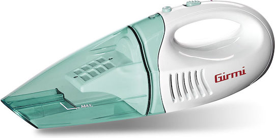 Girmi Autostaubsauger mit Kabel Zigarettenanzünder 12V 30W Weiß