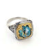 Elor Ring made of Silver Gold Plated