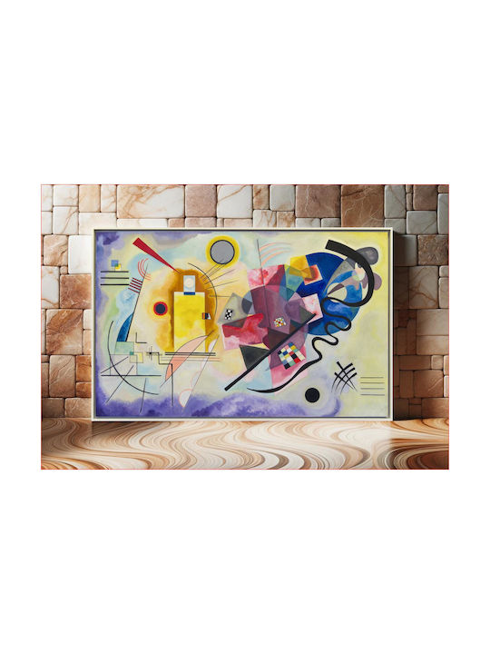 Kandinsky - Jaune Rouge Bleu 1 Картина Платнен 100x70см