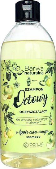 Barwa Natural Vinegar Σαμπουάν Αναδόμησης/Θρέψης & Ενυδάτωσης για Όλους τους Τύπους Μαλλιών 500ml