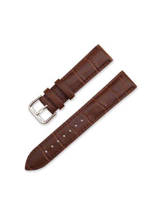 Leather Strap Brown 14mm