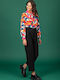 Women's Chino Trousers Slim Fit Black