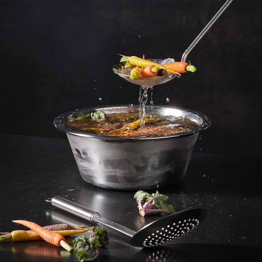 Rosle Stainless Steel Mixing Bowl Capacity 3.5lt with Diameter 27cm and Height 27cm.