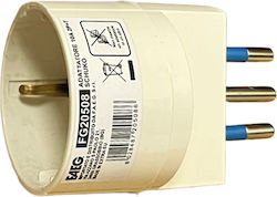FAEG 13.318 Socket Adapter From Universal To Type L (Italy)