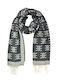 Women's Wool Scarf Black