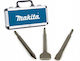 Makita Set Spitzmeißel & Meißelmeißel 3Stück mit Aufnahme SDS Plus