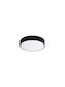 Eurohandel Ceiling Mount Light Black with Socket E27