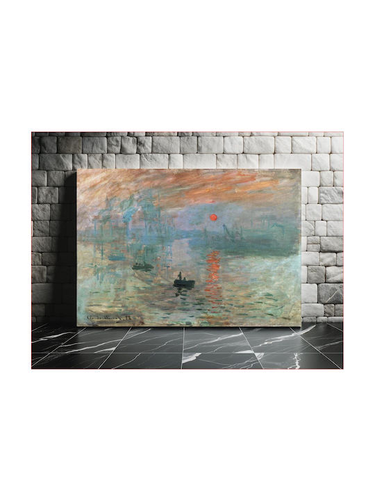 Claude Monet's Impression, Sunrise (1872) Paint...