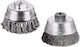 Wolfcraft 2700000 Wire Brush Tool Bell with Bristles 65mm