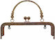 Clasp for Knitted Bag Gold