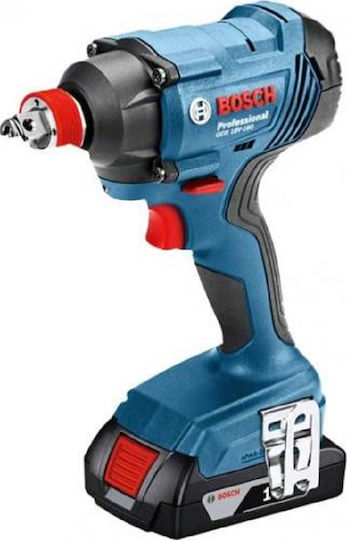 Bosch GDX 180-LI Cheie de impact Baterie 18V 2x2Ah cu Priză 1/2" & 1/4"