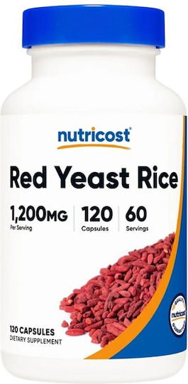 Nutricost Red Yeast Rice 1200mg 120 κάψουλες