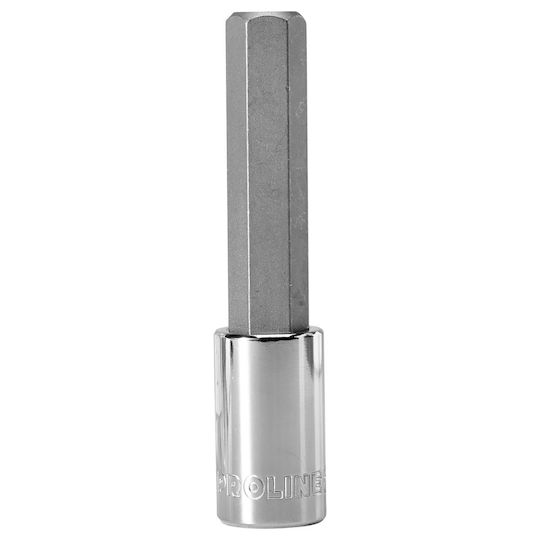 Proline Bit-Stecknuss mit Inbusschlüssel-Bit und Antriebsvierkant 1/2'' Größe H17x100mm 1Stück