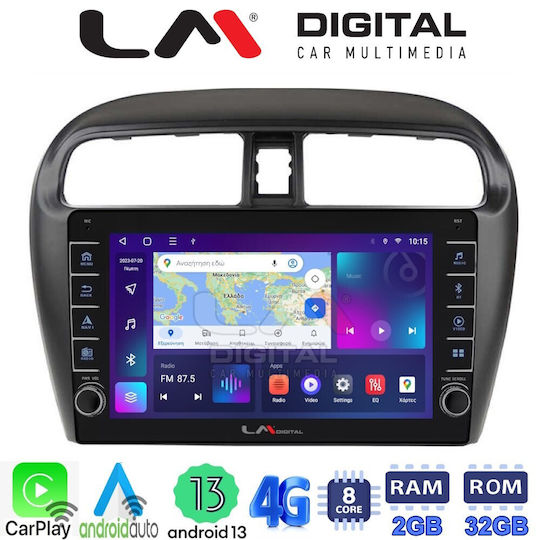 LM Digital Автомобилна Аудио Система (Блутут/USB/WiFi/GPS/Apple-Carplay/Android-Auto)