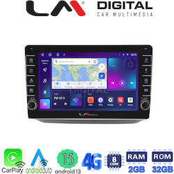 LM Digital Ηχοσύστημα Αυτοκινήτου για Skoda Fabia 2007 > 2014 (Bluetooth/USB/WiFi/GPS/Android-Auto)