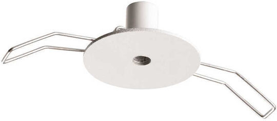 Ideal Lux Ροζέτα Οροφής για Φωτιστικά Λευκή 301594