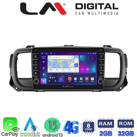 LM Digital Автомобилна Аудио Система (Блутут/USB/WiFi/GPS/Apple-Carplay/Android-Auto)