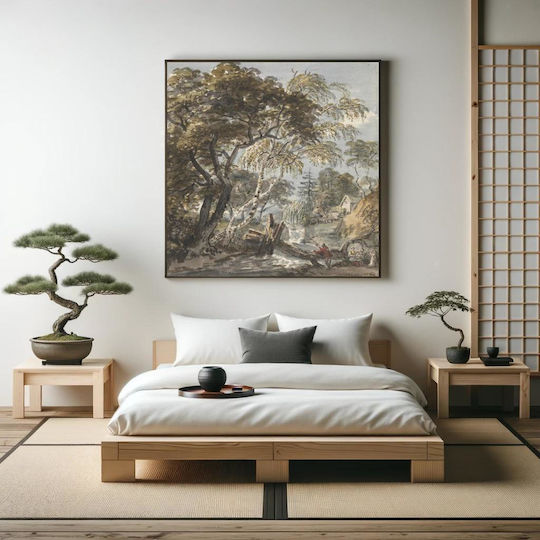A Πίνακας Ξύλινος 110x110cm