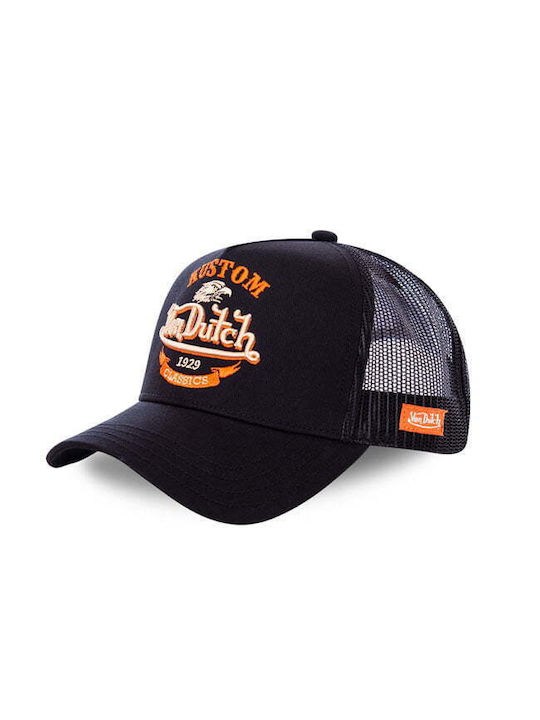 Von Dutch Jockey mit Netz Schwarz