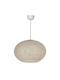 Epiplo-Fos Pendant Light Single-Light with Rope for Socket E27 Beige