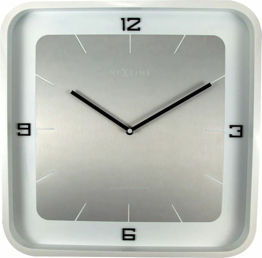 Nextime Ρολόι Τοίχου Γκρι Ø40cm