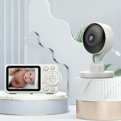 Wireless Baby Monitor with Camera & Screen 2.8" , Two-way Communication & Lullabies