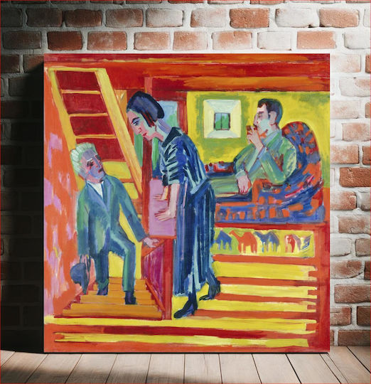 Painting on Canvas 110x110cm