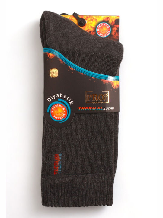 Pro Socks Herren Thermo Socken Gray