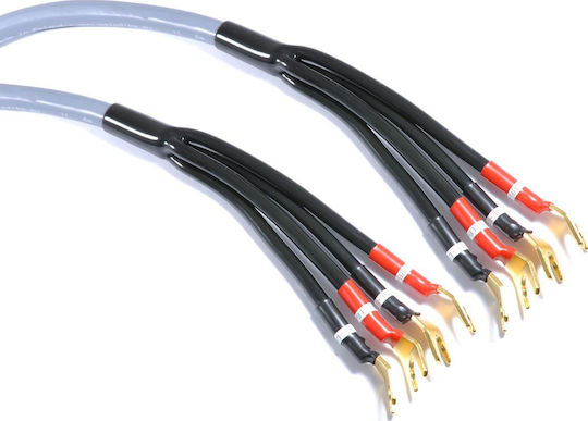 Melodika Lautsprecherkabel 2x Spaten - 2x Spaten 5m