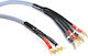 Melodika Καλώδιο Ηχείου 2x Spade - 2x Spade 4m