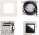 Danfoss DEVIreg Touch Pure White Digital Termostat Spațiu cu Ecran Tactil