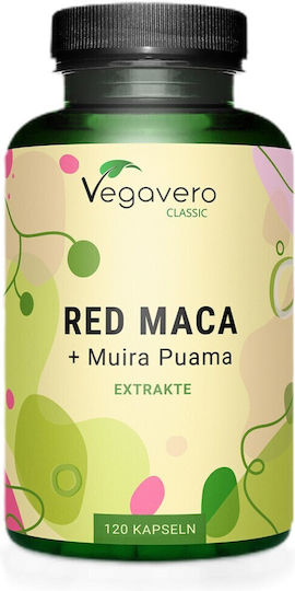 Vegavero Red Maca + Muira Puama 120 capace