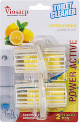 Viosarp Bloc Toaletă cu aromă de Lămâie 2x50gr