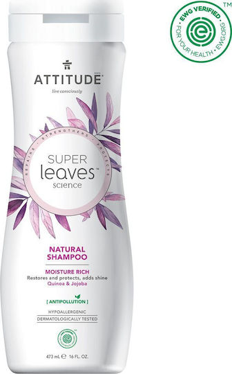 Attitude Super Leaves Shampoos Reconstruction/Nourishment & Hydration for All Hair Types 473ml