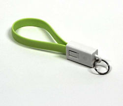 Neutralle Keychain USB 2.0 σε micro USB 0.2m Πράσινο