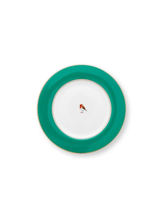 PiP Studio Love Birds Plate Desert made of Porc...