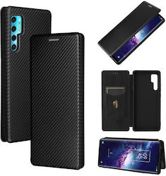 Carbon Fiber Texture Horizontal Черен (TCL 20 Pro 5G)