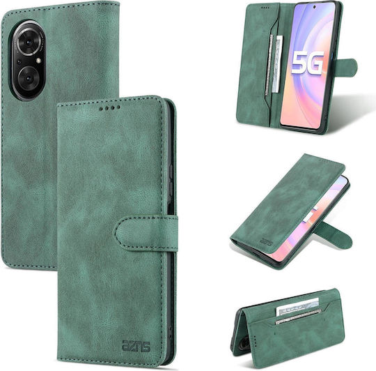 Azns Dream Ii Skin Feel Book Δερμάτινο / Δερματίνης / Σιλικόνης Πράσινο (Honor 50 SE)