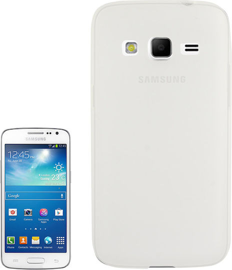 Translucent Frosted Back Cover Silicone Transparent (Samsung Galaxy Express 2)