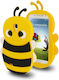 3d Bee Style Back Cover Σιλικόνης Κίτρινο (Samsung Galaxy S IV)