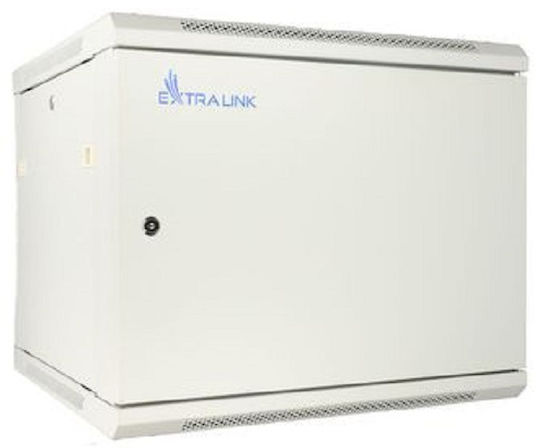 Extralink Επιτοίχια Καμπίνα Rack 9U Γκρι EX.13018