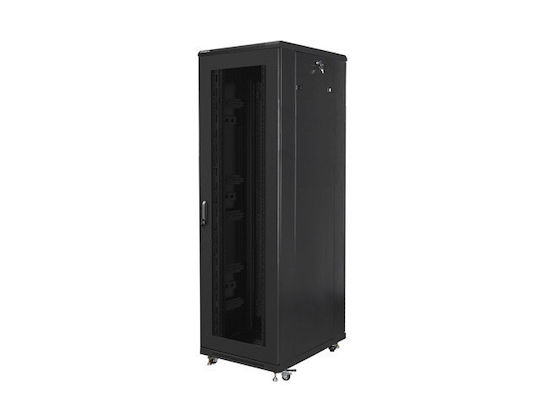 Lanberg Floor Rack Cabinet 42U 80x80x80cm Black FF01-8842-23B